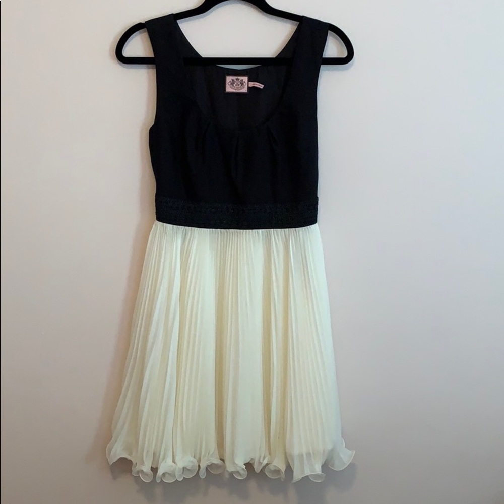Brand new without tags Juicy Couture b&w dress